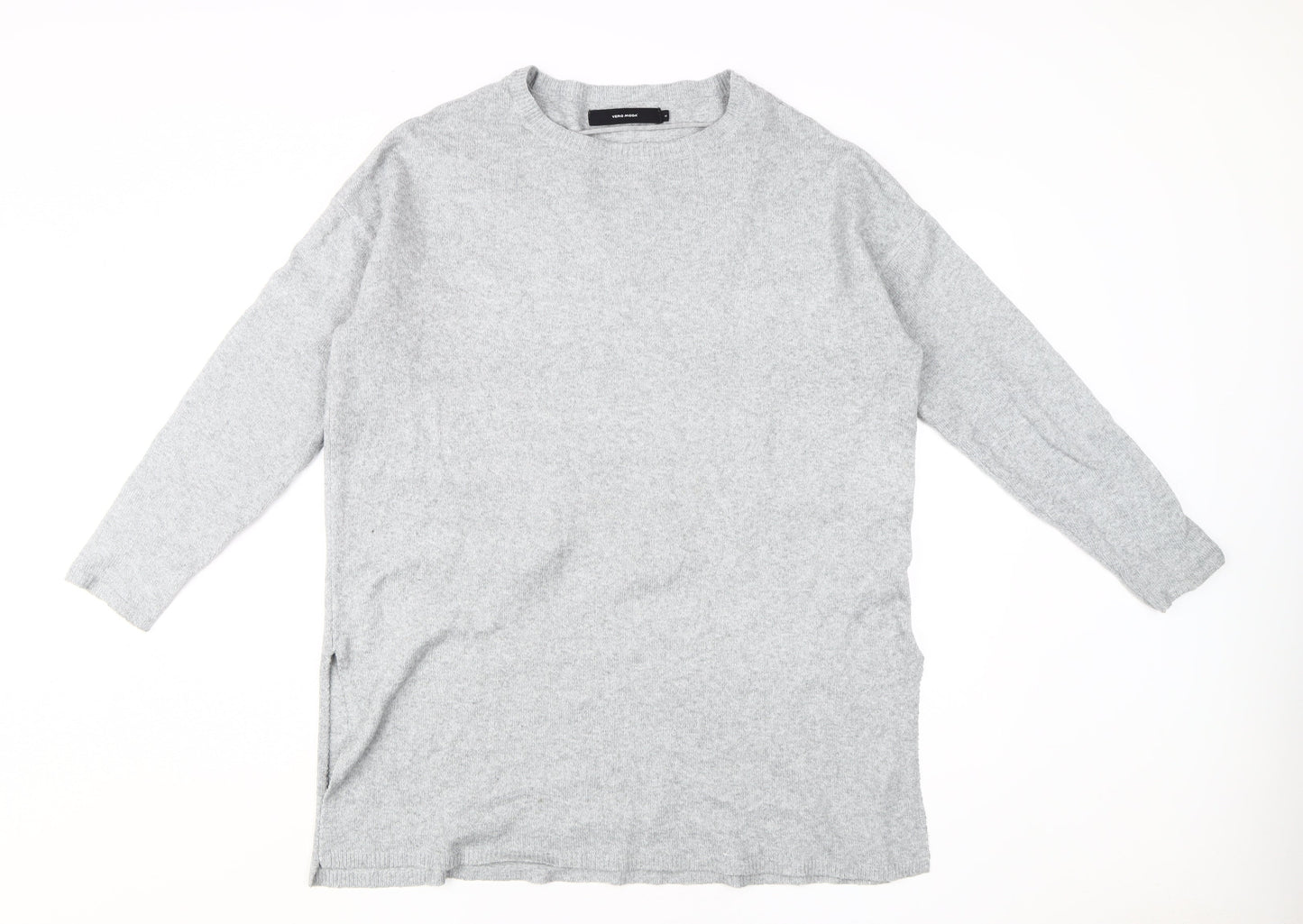 Womens UK Size M VERO MODA Grey Pullover Jumper