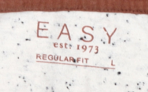 Mens UK Size L Easy Multicoloured  T-Shirt