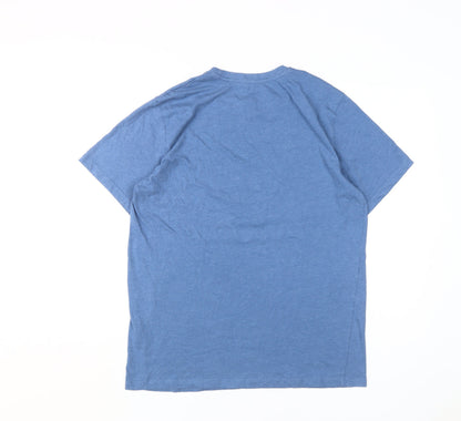 Mens UK Size L Easy Blue  T-Shirt