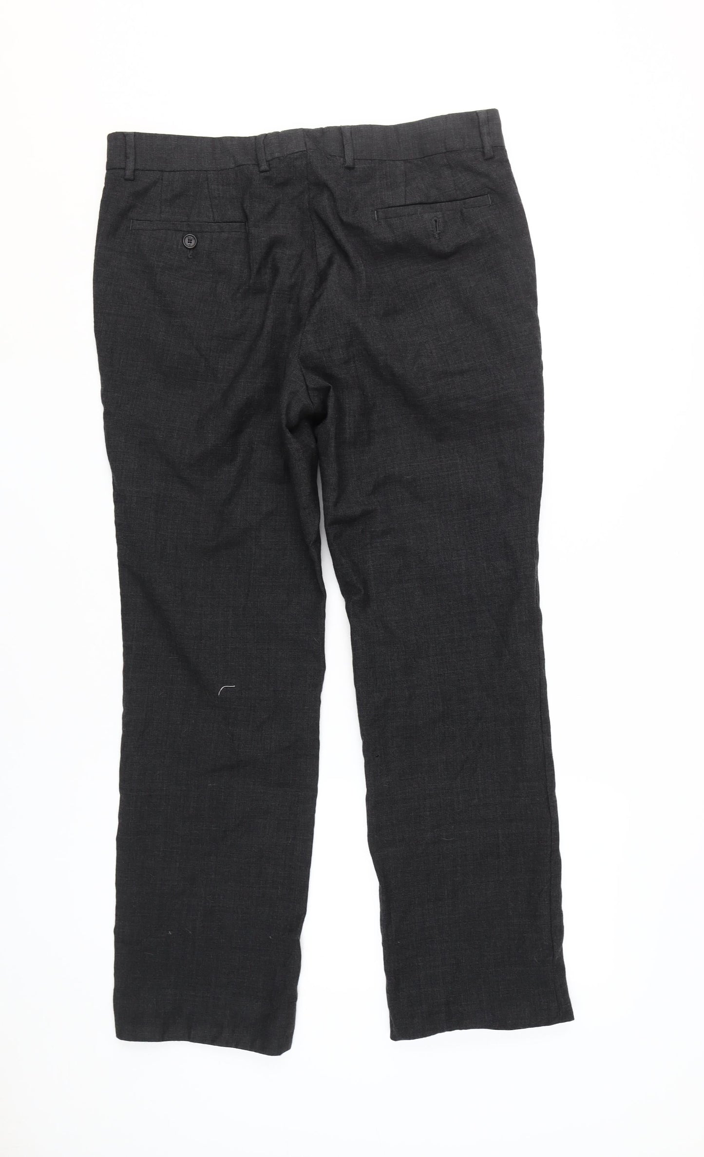 Mens UK Size 52 Calvin Klein   Black Trousers