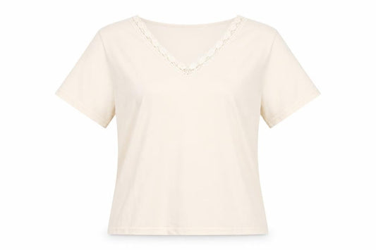 Womens UK Size L Honor Millburn Beige  T-Shirt