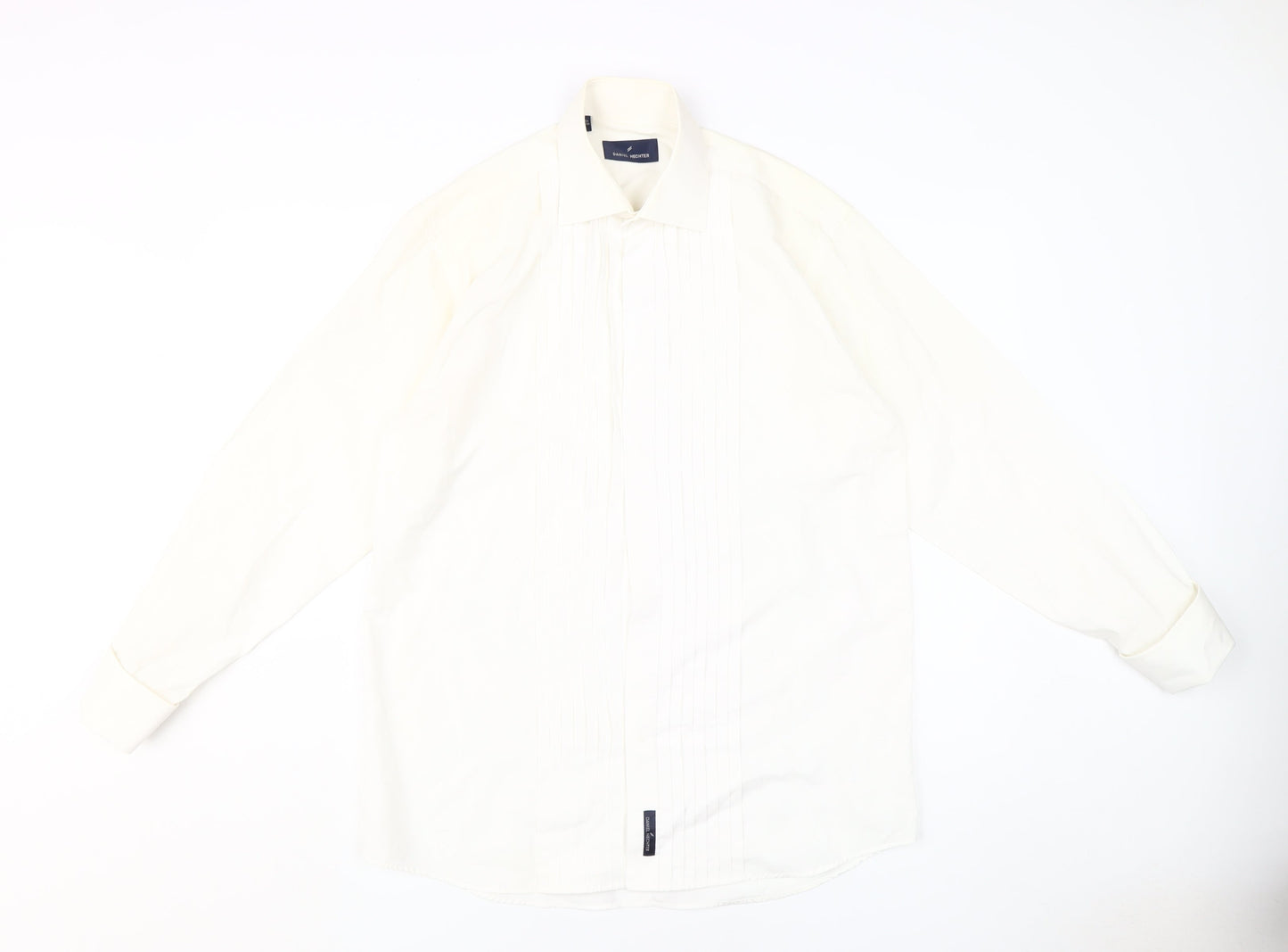 Mens UK Collar Size 15.5 Daniel Hechter Smart White  Dress Shirt