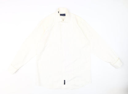 Mens UK Collar Size 15.5 Daniel Hechter Smart White  Dress Shirt