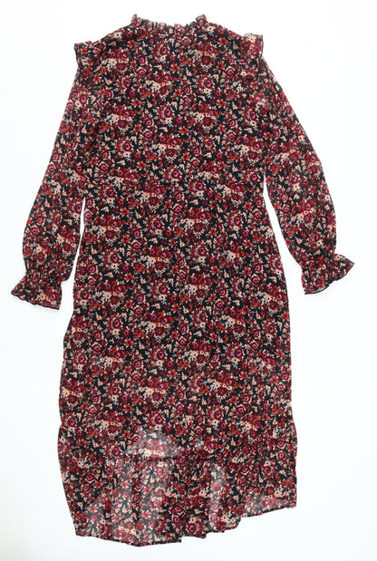 Next Women Multicoloured A-Line Midi Dress Size 14