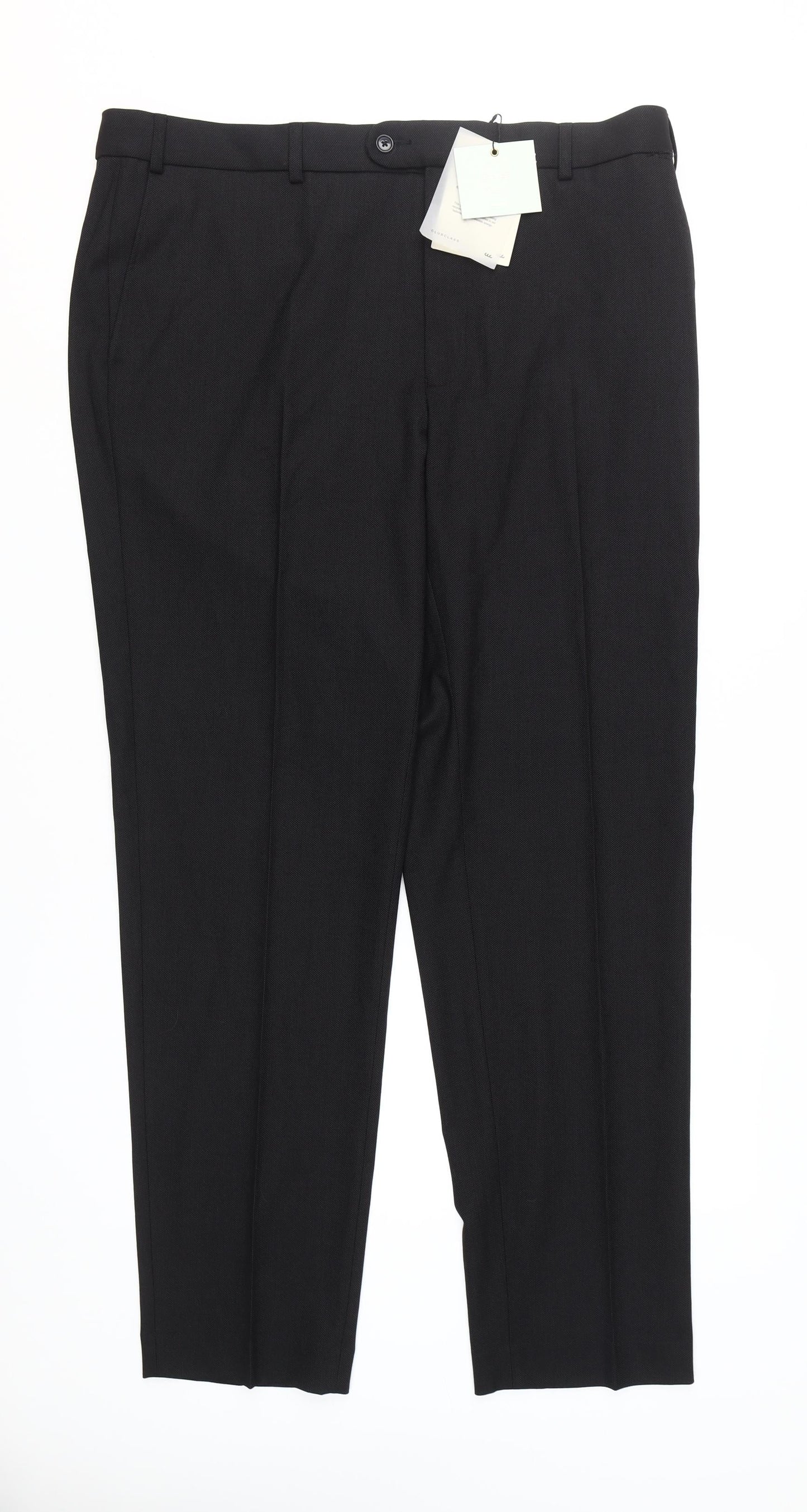 Envee Men's Black Dress Pants 38L