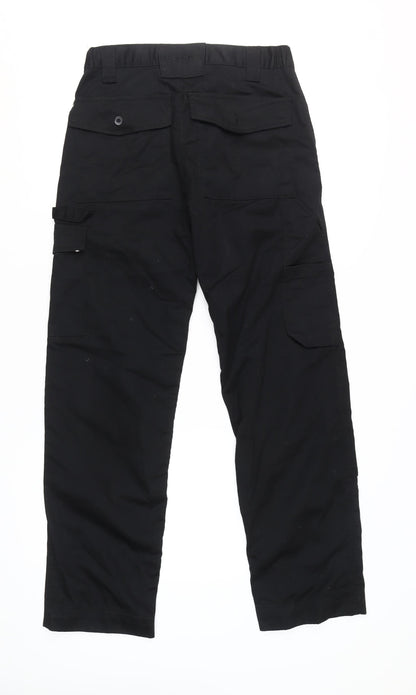Portwest Men's Black Cargo Trousers, 30, Workwear