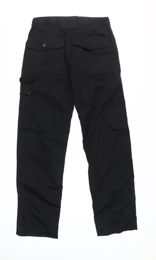Portwest Men's Black Cargo Trousers, 30, Workwear