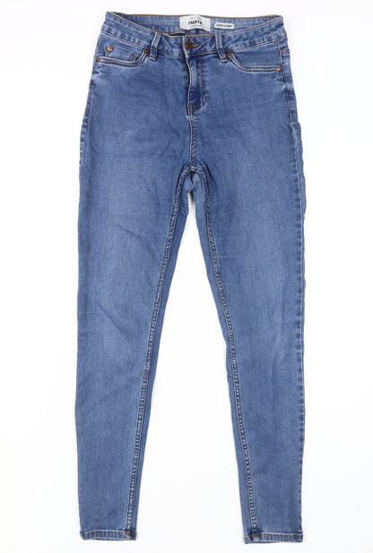 New Look Women's Blue Skinny Jeans Size 12