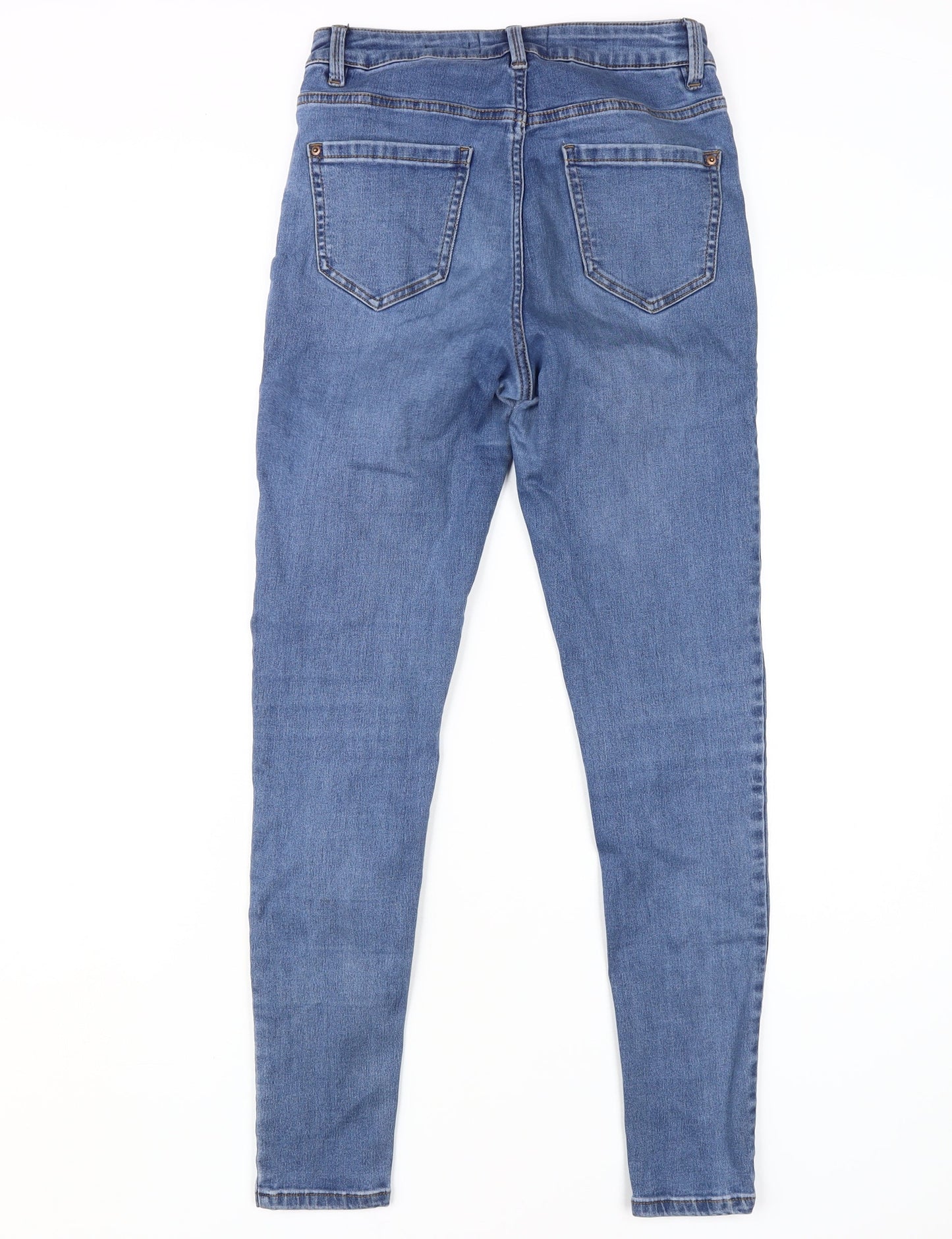 New Look Women's Blue Skinny Jeans Size 12