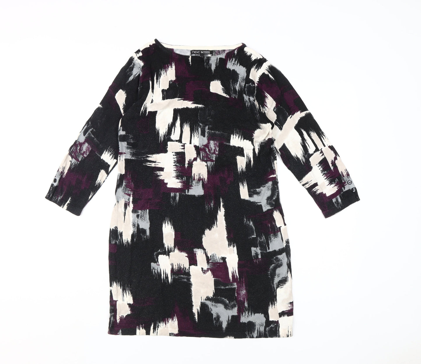 Womens UK Size 10 NEXT Multicoloured Tunic Jumper