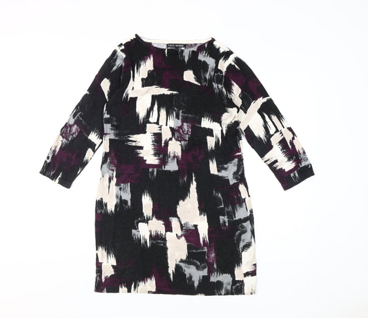 Womens UK Size 10 NEXT Multicoloured Tunic Jumper