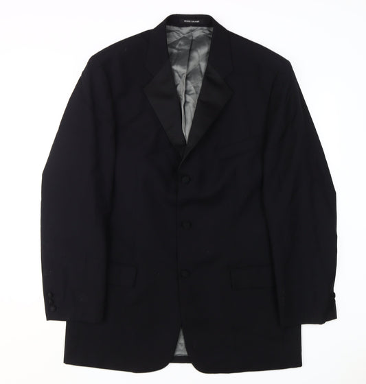 Mens UK Size 42 Pierre Balmain Regular Black Suit Jacket