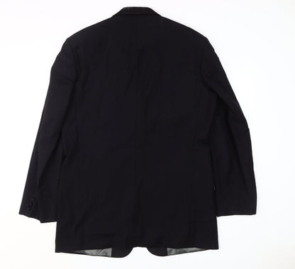 Mens UK Size 42 Pierre Balmain Regular Black Suit Jacket