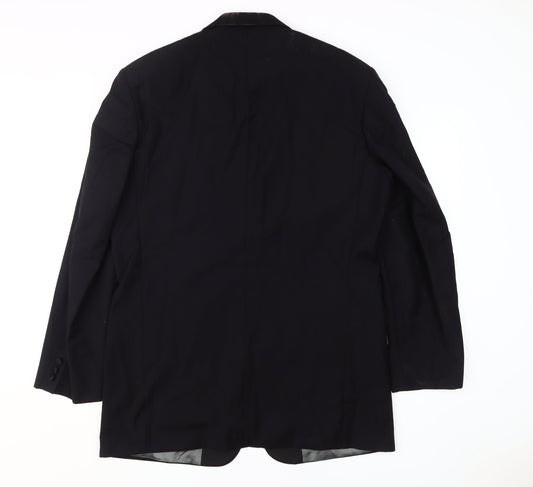 Mens UK Size 42 Pierre Balmain Regular Black Suit Jacket