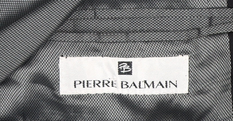Mens UK Size 42 Pierre Balmain Regular Black Suit Jacket