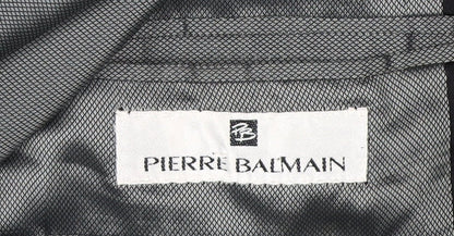 Mens UK Size 42 Pierre Balmain Regular Black Suit Jacket