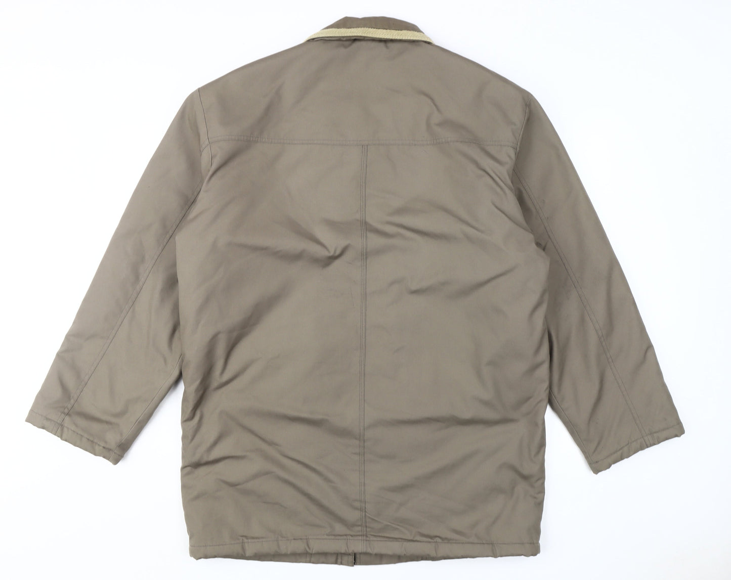 Aldon Men's Brown Basic Jacket, M, Lined Casual