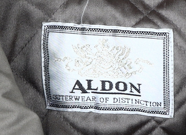 Aldon Men's Brown Basic Jacket, M, Lined Casual