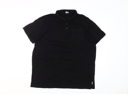 Lee Cooper Men's Black XL Polo Shirt