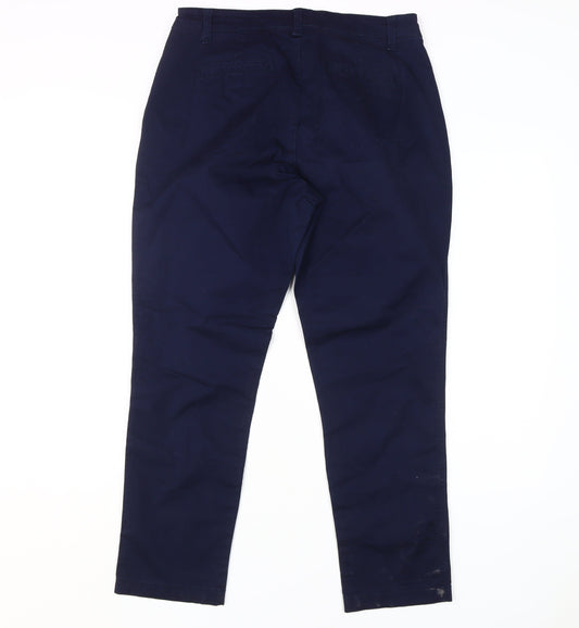 GAP Women's Blue Straight Khakis - Size S