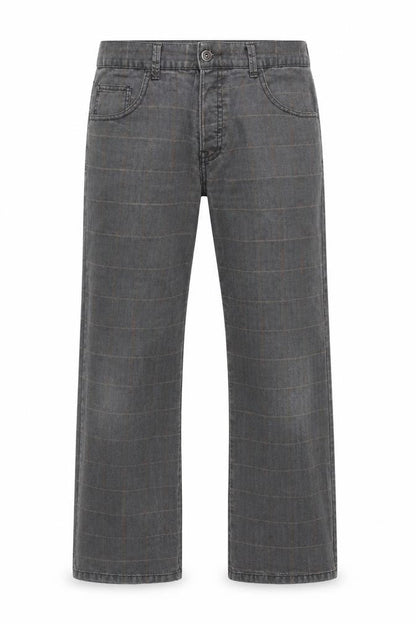 Mens UK Size 36 NEXT Regular Fit Straight Grey Jeans