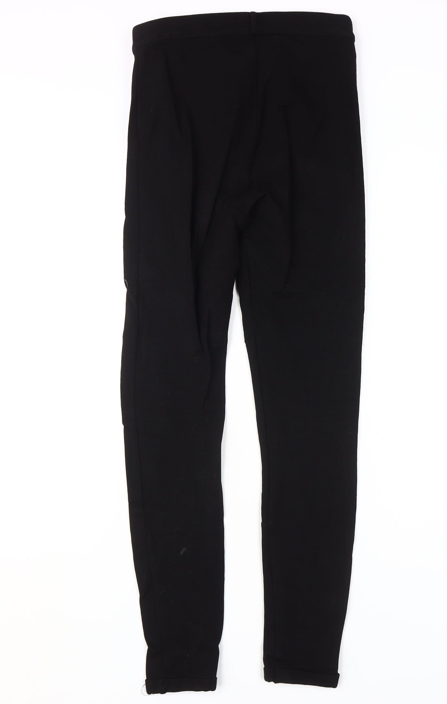 Womens UK Size 10 Topshop Slim Fit Jegging Black Trousers