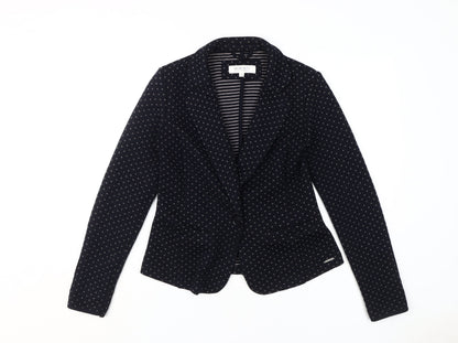 QUBA & CO. Women's Black Blazer Size 10, Nautical Style