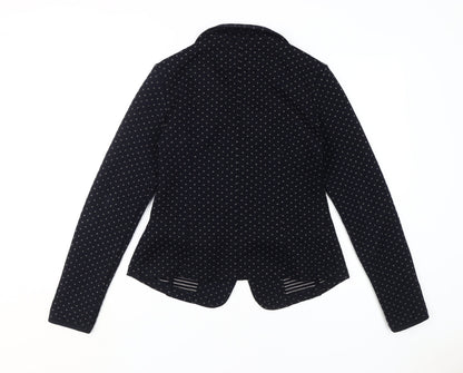 QUBA & CO. Women's Black Blazer Size 10, Nautical Style