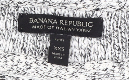 Banana Republic Women's Grey Pullover Jumper, 2XS Petite