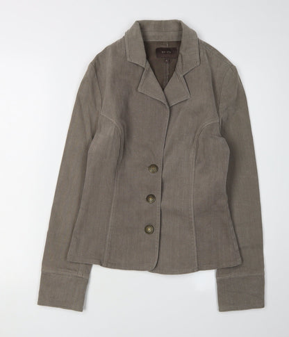 Marks and Spencer Women's Brown Suit Jacket Size 8