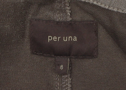 Marks and Spencer Women's Brown Suit Jacket Size 8