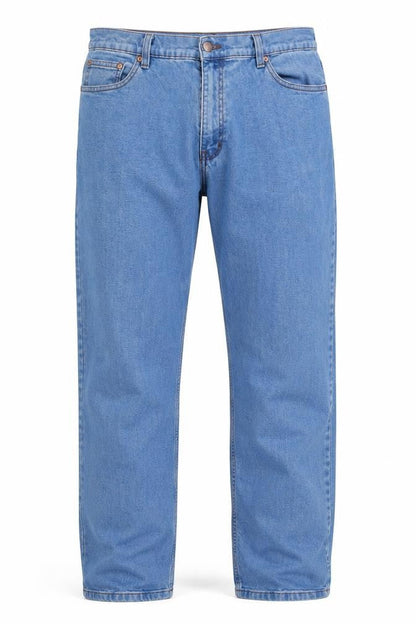 Mens UK Size 38 Alan Greenhalgh Regular Fit Straight Blue Jeans
