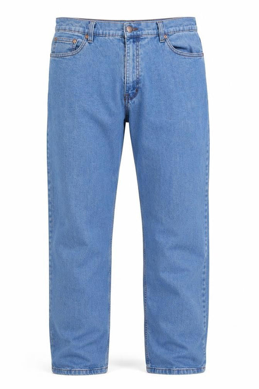 Mens UK Size 38 Alan Greenhalgh Regular Fit Straight Blue Jeans