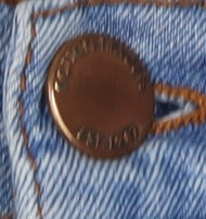 Alan Greenhalgh Men's Blue Straight Leg Denim Jeans