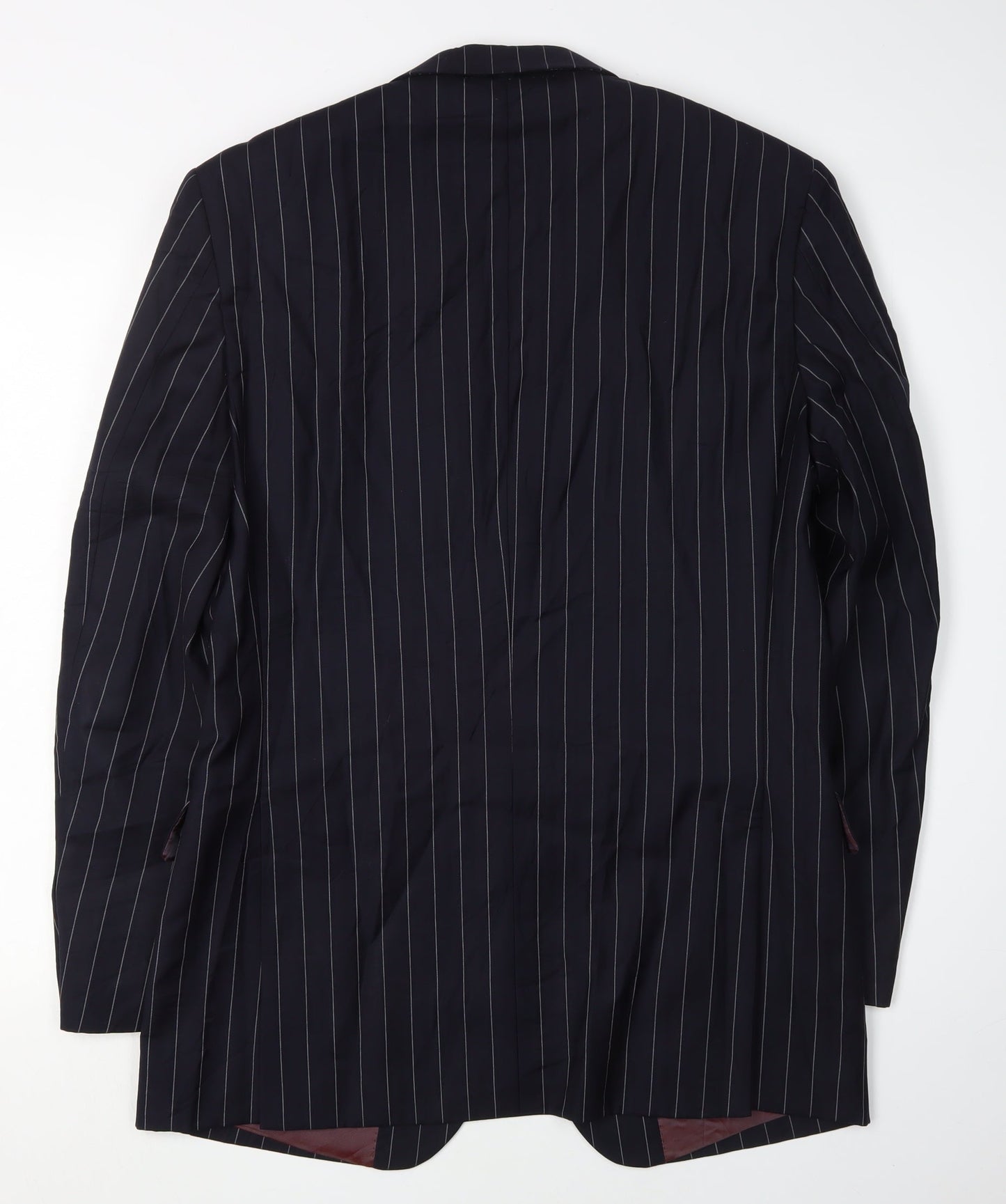 Austin Reed Men's Black Stripe Regular Fit Jacket 38R