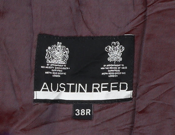 Austin Reed Men's Black Stripe Regular Fit Jacket 38R