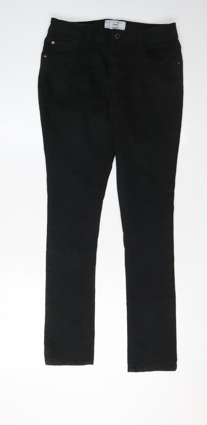 New Look Girls Black Skinny Jeans - Size 11