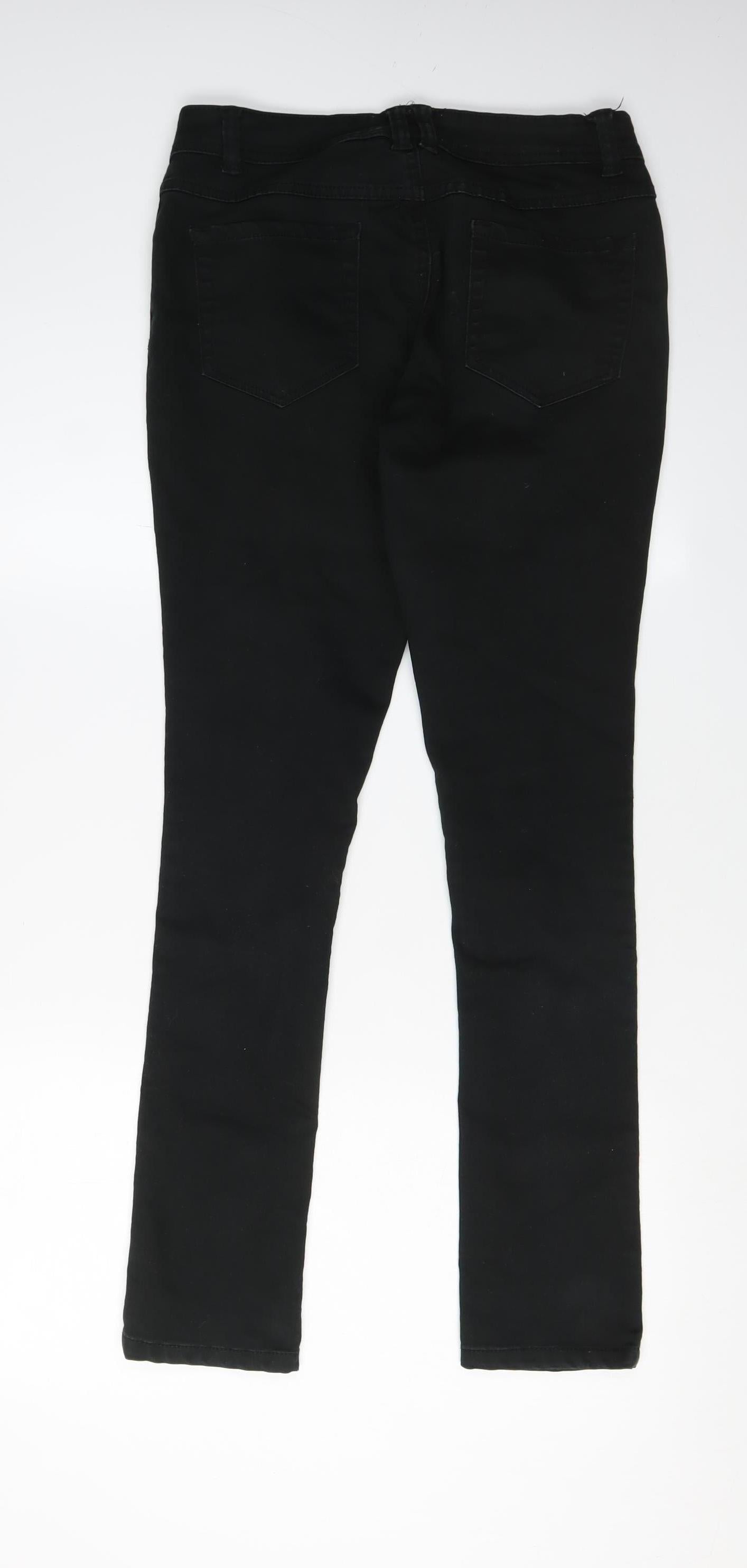 New Look Girls Black Skinny Jeans - Size 11