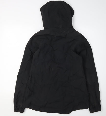 Womens UK Size 10 Karrimor Black Parka Coat