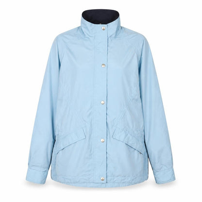 Womens UK Size S Green Lamb Blue Rain Coat