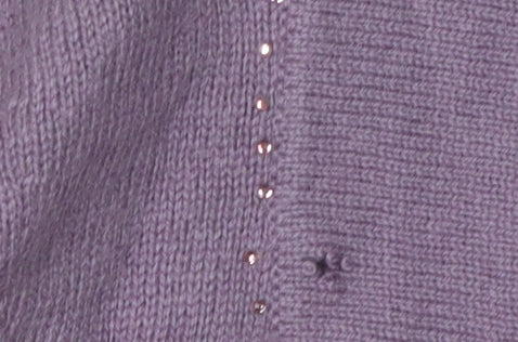 Womens UK Size 10 Ted Baker Purple Shrug Jumper