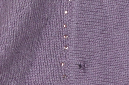 Womens UK Size 10 Ted Baker Purple Shrug Jumper