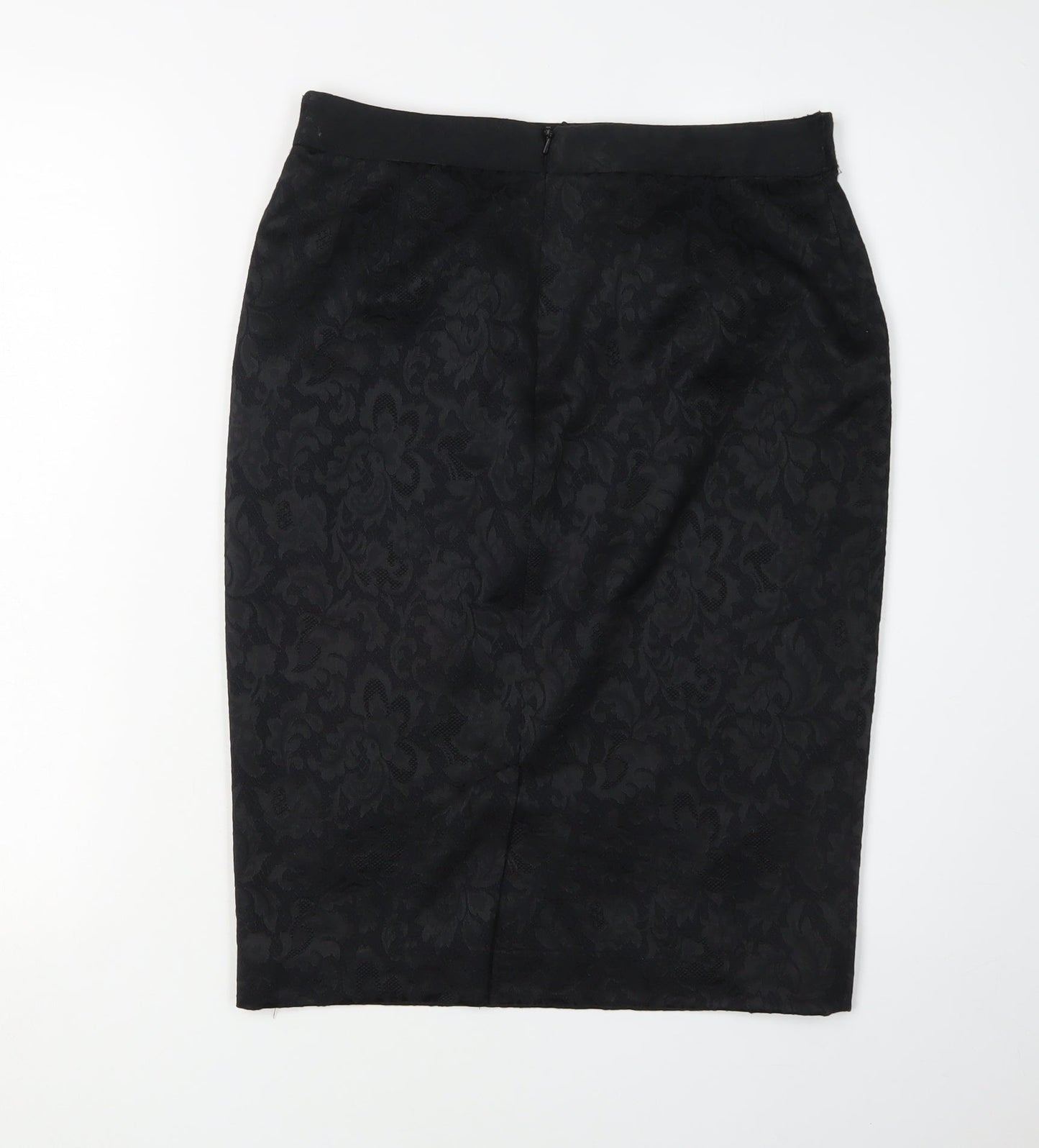 Marks and Spencer Women's Black Pencil Skirt Size 8