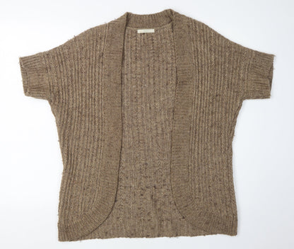 Womens UK Size 10 Marks and Spencer Brown Cardigan Jumper