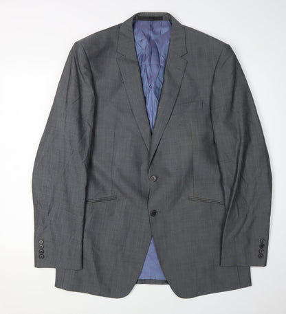 Mens UK Size 42 Marks and Spencer Regular Grey Suit Jacket