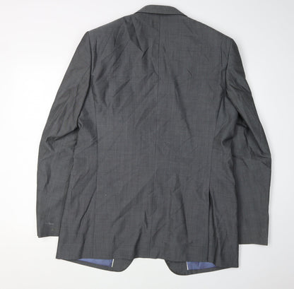 Mens UK Size 42 Marks and Spencer Regular Grey Suit Jacket