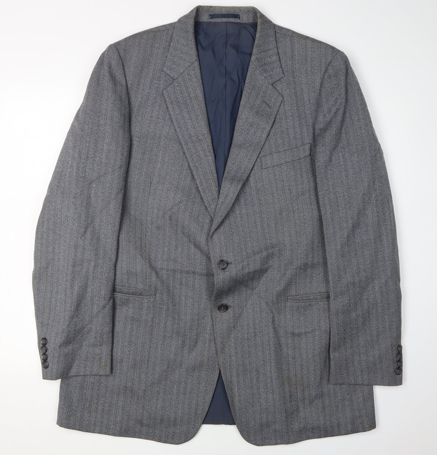 Mens UK Size 44 St Michael Regular Grey Suit Jacket