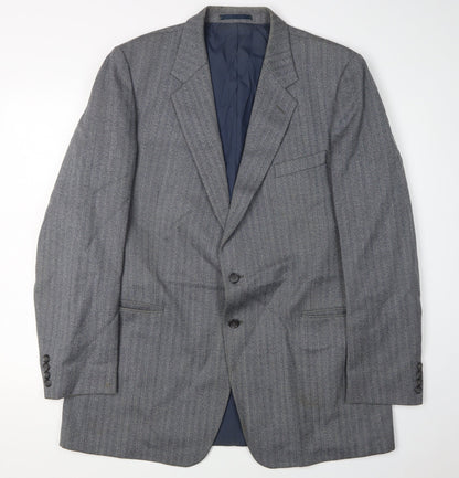 Mens UK Size 44 St Michael Regular Grey Suit Jacket