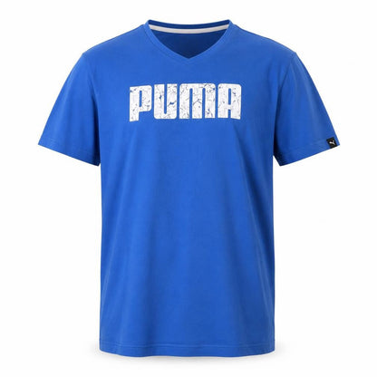 Mens UK Size XL PUMA Blue  T-Shirt