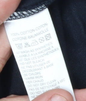 Paul Smith Men's Medium Black Zebra Graphic T-Shirt